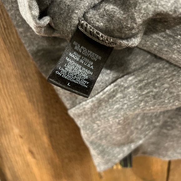 Aviator Nation Hoodie Gray Copilot Five Stripe Rainbow Full Zip Knit Jacket - Picture 9 of 9